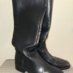 Nine West Women's Black Leather Boots
